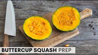 Buttercup Squash Prep [upl. by Elias]