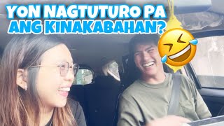 DRIVING LESSON NAGMAMADALI😂  CHELLE MOLINO [upl. by Dragoon]