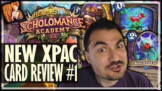 KRIPP SCHOLOMANCE CARD REVIEW 1  Scholomance Academy Hearthstone [upl. by Yasmar]