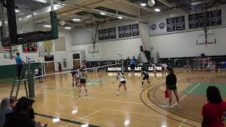 RVCC Womens Volleyball vs Middlesex College [upl. by Sauveur925]