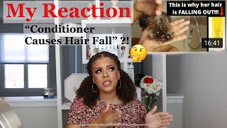 quotConditioner Causes Hair Fallquot Reacting To A Video Made About Me  Mrs Mississippi Review [upl. by Borden]