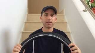 Schwalbe Marathon Racer HS 429 Tire For The ElliptiGO Review [upl. by Ehsrop]