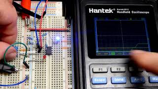 LM358 Op Amp Non Inverting Comparator demo circuit [upl. by Rotkiv]