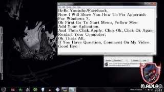 How To Fix Appcrash For Windows 7 [upl. by Terrilyn852]