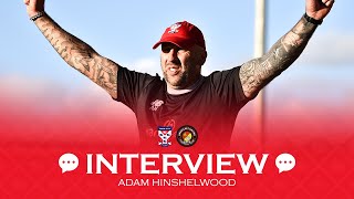 💬 Post Match Interview  Adam Hinshelwood  Ebbsfleet United [upl. by Muns225]