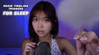 Brain Tingling ASMR Triggers FOR SLEEP [upl. by Gilmer809]