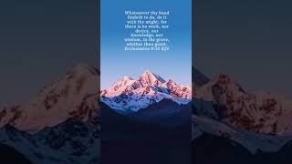 Ecclesiastes 910 Kjv godisgood love [upl. by Leelahk]