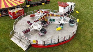 Yaxley Funfair From Above DJI Mini 4 Pro Flight 070824 [upl. by Kariv]