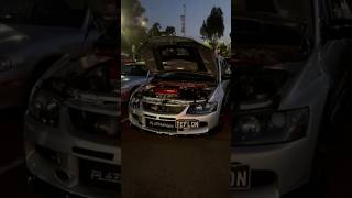 1200 HP Evo mitsubishi evolution evo car automobile cars meet lancer shorts [upl. by Aneela385]