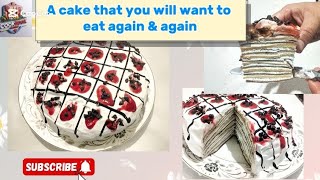 Crepe Cake  cookbook recipes [upl. by Adnaval748]