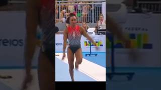 Incredible Rebeca Andrade vault gymnast shorts [upl. by Paver]