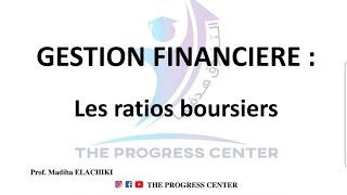 Gestion financière Les ratios boursiers [upl. by Nohsauq]