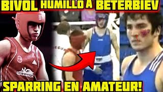 Sparring De Artur Beterbiev Vs Dmitry Bivol en Amateur Quien Gano bivol boxeo a placer Beterbiev [upl. by Aniretac]