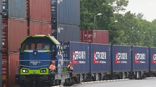 Via al primo collegamento ferroviario tra Polonia e Cina in aumento scambi commerciali con Europa [upl. by Galligan]