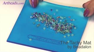 The Beadalon Tacky Bead Mat [upl. by Suoicserp766]