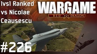 Wargame Red Dragon 226  1vs1 Ranked vs quotNicolae Ceaușescuquot  Eurocorps  Highway [upl. by Congdon]