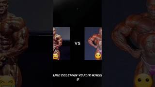 Ronnie Coleman vs Flex Wheeler the king of muscular coordination  Who will win ♕🇬🇧💪🏻vs olymp [upl. by Pestana]