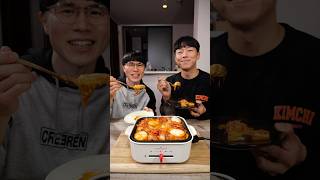 Cheese dakgalbi  collab Cookim97 food [upl. by Arney210]