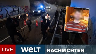 FESTNAHME nach POLIZISTENMORD Polizei fasst zwei Tatverdächtige  WELT Newsstream [upl. by Aiasi]