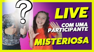 LIVE COM UMA PARTICIPANTE ESPECIAL❤️😀 [upl. by Iiette]