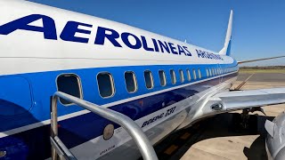 Aerolíneas Argentinas  Boeing 737700  LVGOO  Buenos AiresEzeiza EZE  San Juan UAQ [upl. by Imar]