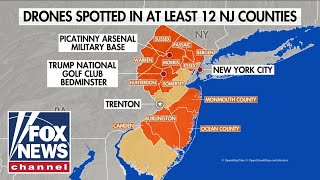 NJ drone sightings State officials accused of knowing more than theyre telling [upl. by Wilbert892]