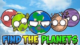 Find the Planets 🪐New 5 Planets 🪐ROBLOX 🪐All badges 81 [upl. by Llenra]