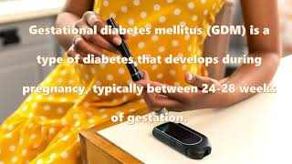 Gestational diabetes mellituspregnancy DMTreatment dmdiabetesmanagementpregnancydm [upl. by Arezzini]