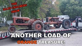 Allis Chalmers Show A New Shipment Of Persian Orange Tractor Treasure [upl. by Ahsineb731]