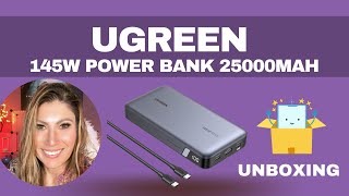 UGREEN 145W Power Bank 25000mAh Portable Charger UNBOXING [upl. by Winn]