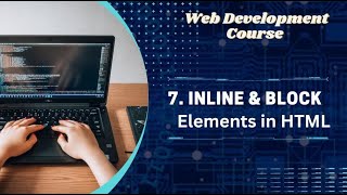 Inline and block elements in HTML  Web development  Difference between inline and block elements [upl. by Draper]