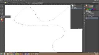 Photoshop CS6 Tutorial  156  Freeform Pen Tool [upl. by Jolyn]