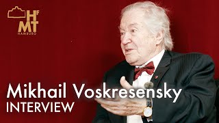 Interview with Mikhail Voskresensky [upl. by Morly]