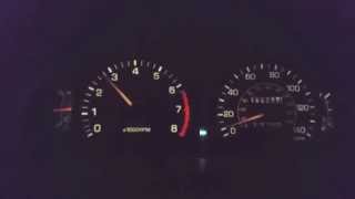 Toyota Camry 1993 22 5sfe 060mph acceleration [upl. by Redyr740]