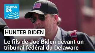 Le fils de Joe Biden devant un juge pour détention illégale darme • FRANCE 24 [upl. by Niotna]