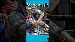 Madam sir funny song madamsir police shorts [upl. by Else778]