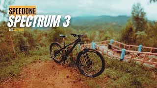 SpeedOne Spectrum 3 Review Part 2  Downhill Test Run 🫣 [upl. by Drofdarb65]