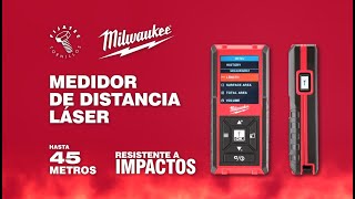 Medidor de Distancia Láser MILWAUKEE HD [upl. by Merrilee]