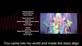 Shine Like Rainbows With Lyrics  My Little Pony Equestria Girls Rainbow Rocks Song [upl. by Ybbed]