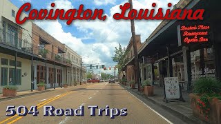 Road Trip 202  LA25 N  Covington Louisiana to Bogue Chitto State Park [upl. by Emmy]