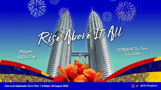 Malaysia Merdeka 2024 KLCC Firework Live [upl. by Kluge]