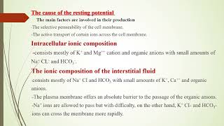 Lecture 5  Membrane Potentials and Action Potentials [upl. by Krissie]