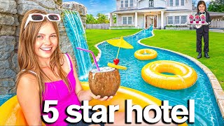 I Turned My House into a 5 STAR HOTEL [upl. by Dowell]