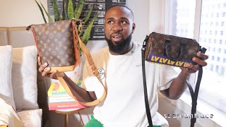 Supporting Virgil ABLOH Louis Vuitton Hobo Cruiser PM Unboxing [upl. by Niawd]