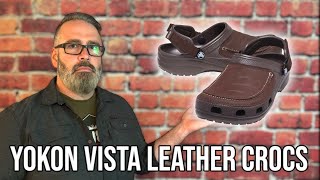 Yukon Vista Leather Crocs [upl. by Aikimat]