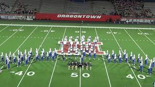 Lakeview Bulldog Band at Niles Band Night Part 1 [upl. by Amend622]