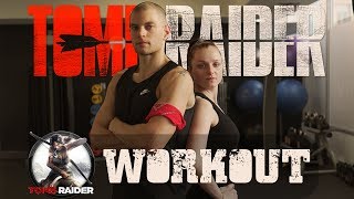 TRAINING  Tomb Raider Workout Inspired by Alicia Vikander [upl. by Aholah353]