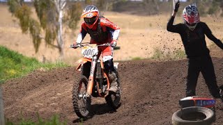 AIDEN GORDON  KILCOY MX 2023 [upl. by Neemsay790]