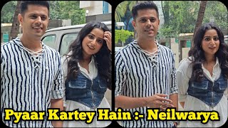 Aishwarya Sharma amp Neil Bhatt Talk About Their New Song Pyaar Kartey Hain on TSeries [upl. by Atla]