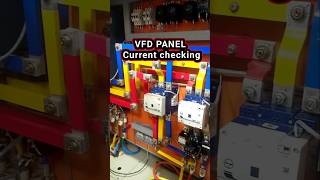 vfd panel motor current Check by vfd panel electrical shorts [upl. by Hctud785]